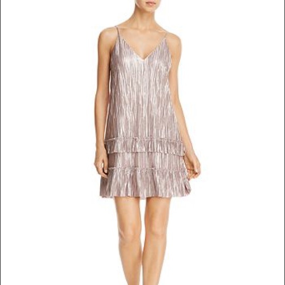 Lost + Wander Silver Mini Cocktail Dress - Picture 3 of 7